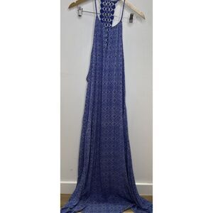 En Creme  Maxi Sundress Size Small blue Color‎ 100% Rayon